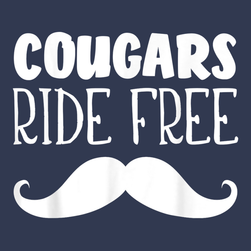 Cougars Ride Free Mustache Rides Cougar Bait T Shirt Basic Youth T-shirt by johnjosephmenk | Artistshot