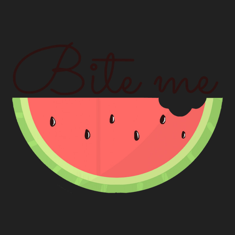 Bite Me T  Shirtwatermelon Bite Me T  Shirt Basic Youth T-shirt by gunwalebloomers | Artistshot