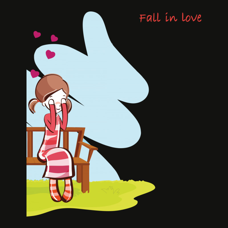 Fall In Love Scorecard Crop Tee by tshiart | Artistshot