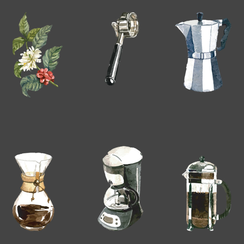 Coffee Making Tools And Equipment T  Shirt Assorted Coffee Making Tool Basic Youth T-shirt | Artistshot