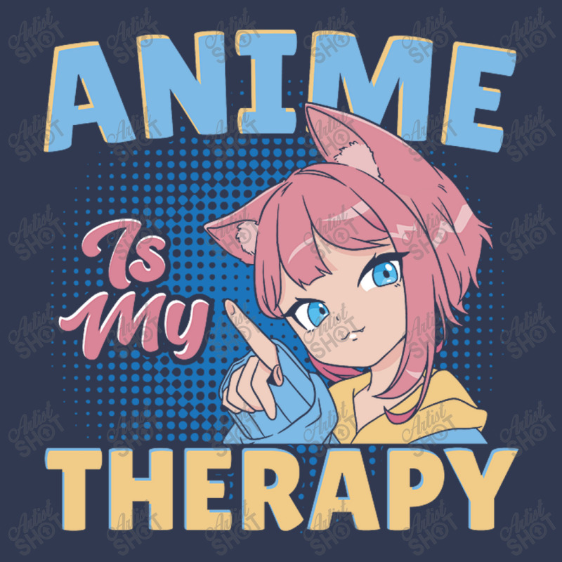 Anime Is My Therapy Basic Youth T-shirt by AndreaVMShop | Artistshot