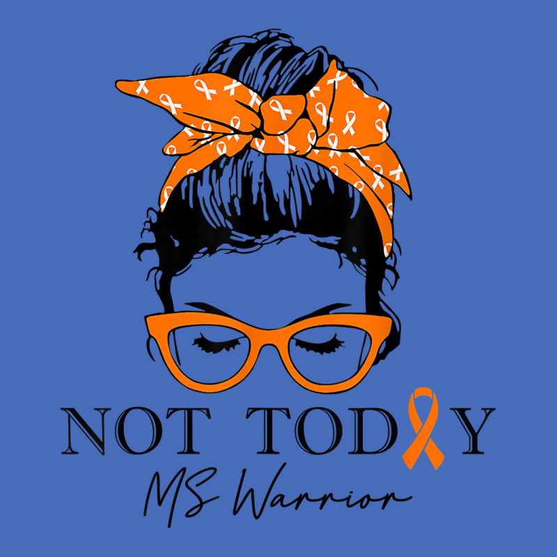 Womens Multiple Sclerosis Awareness Messy Bun Ms Warrior T Shirt Basic Youth T-shirt | Artistshot