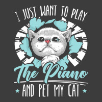 I Just Want To Play The Piano And Pet My Cat Piani Men's Polo Shirt | Artistshot