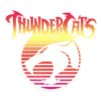 Thundercats Neon Gradient Raglan Crop Top | Artistshot