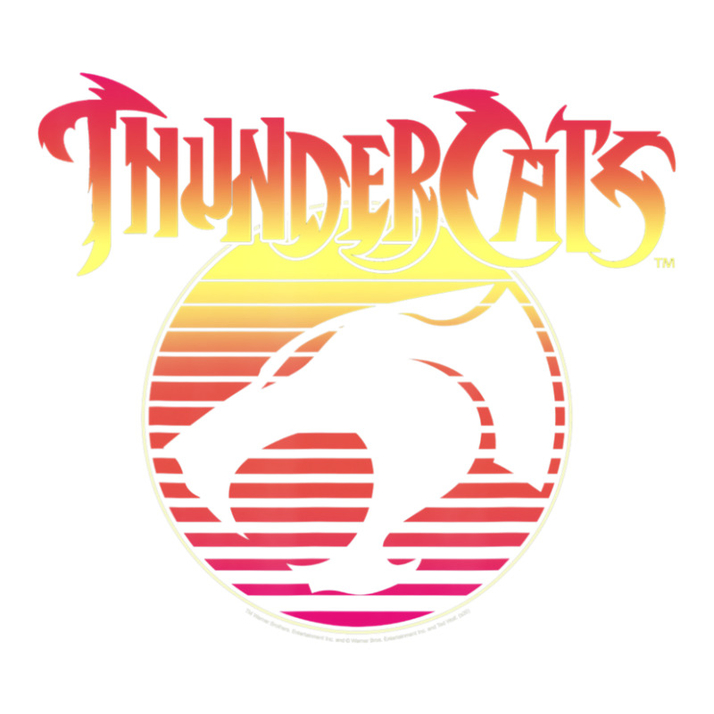 Thundercats Neon Gradient Raglan Crop Top by Koyanho62 | Artistshot