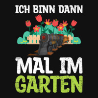 Ich Bin Dann Mal Im Garten Garden Train Model Rail Graphic T-shirt | Artistshot