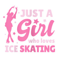 Just A Girl Who Loves Ice Skating Dance Funny Vintage Sports Raglan Crop Top | Artistshot