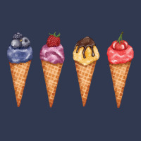 Assorted Ice Cream Cones T  Shirt Assorted Ice Cream Cones Set   Blueb Basic T-shirt | Artistshot