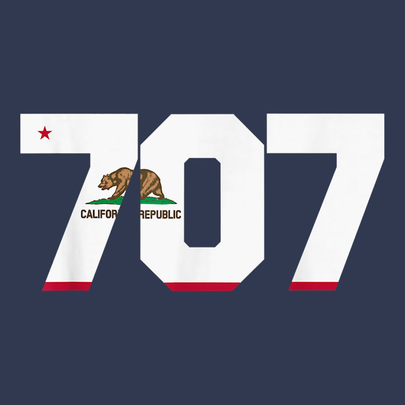 Area Code 707 Shirt   Sonoma California Tshirt Basic T-shirt by webberoliveria | Artistshot