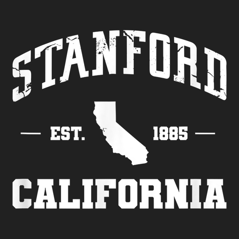 Stanford California Map Ca Travel Vacation T Shirt Basic T-shirt | Artistshot