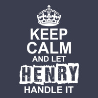 Keep Calm And Let Henry Handle It Scorecard Crop Tee | Artistshot