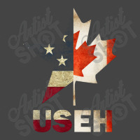 Useh Leaf Canadian American Flag Shirt Canada Usa Flag Gift Basic Youth T-shirt | Artistshot