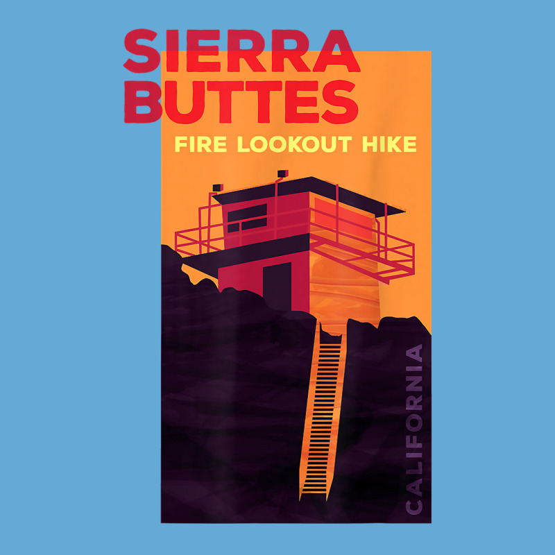 Sierra Buttes Fire Lookout Hike   California T Shirt Basic Youth T-shirt by michealamifflin | Artistshot