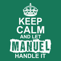 Keep Calm And Let Manuel Handle It Face Mask Rectangle | Artistshot