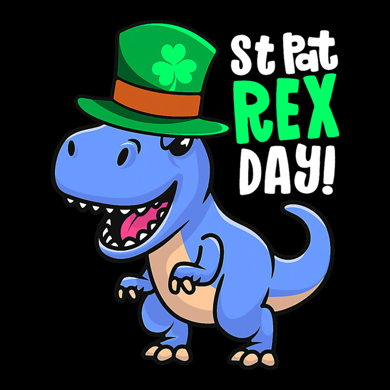 Happy St Pat Rex Day Dinosaur Irish Shamrock St Pa Zipper Hoodie | Artistshot