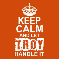 Keep Calm And Let Troy Handle It Face Mask | Artistshot