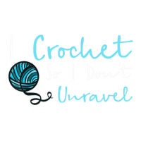 Crochet I Crochet So I Don't Unravel Ball Yarn Raglan Crop Top | Artistshot