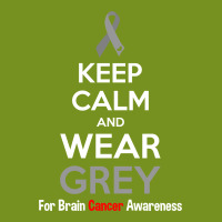 Keep Calm And Wear Grey (for Brain Cancer Awareness) Face Mask Rectangle | Artistshot