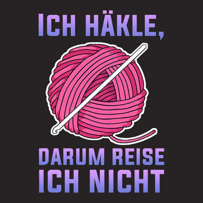 Ich Häkle Darum Reise Ich Nicht Crochet Funny Say Vintage Cap | Artistshot