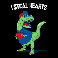 I Steal Hearts Dinosaur Lover Valentines Day Meme Camping Chair | Artistshot