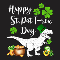 Happy St Pat T Rex Saint Patricks Day Dinosaur Boy T-shirt | Artistshot