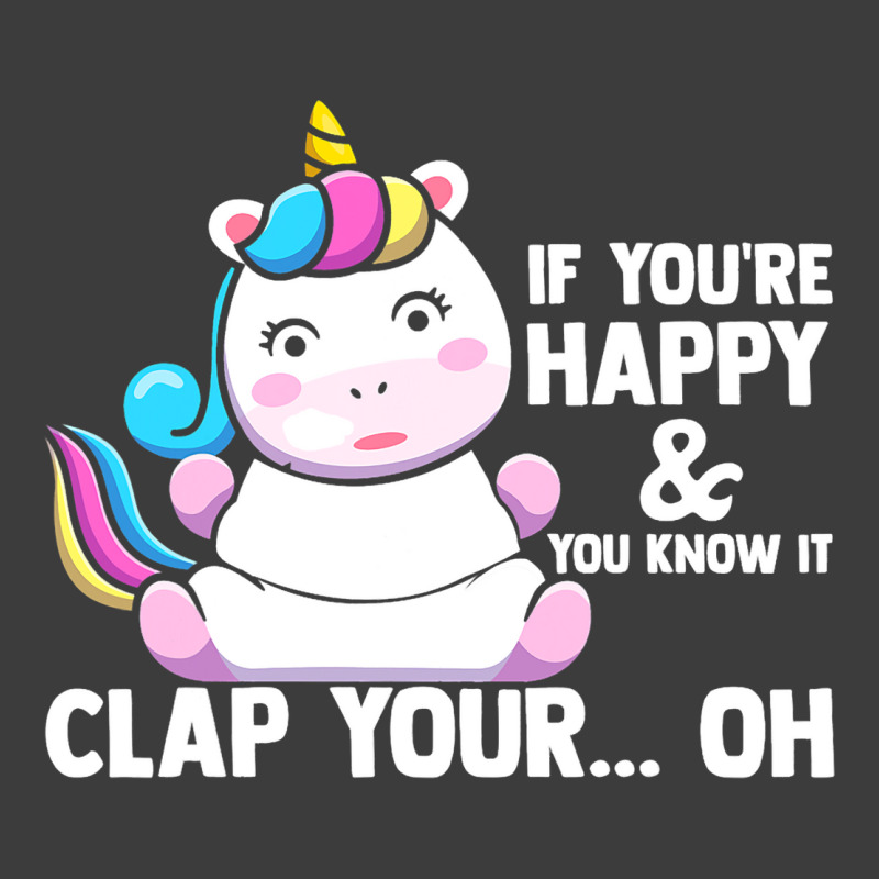 If You Are Happy Lap Your Hands Unicorn Costume Ou Men's Polo Shirt | Artistshot