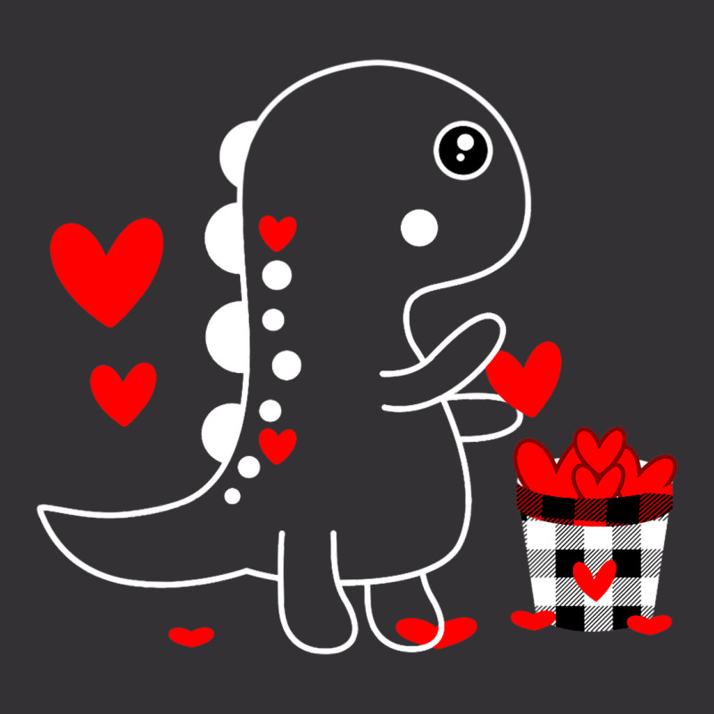 I Steal Hearts Dinosaur Valentiness Day For Baby T Vintage Short | Artistshot