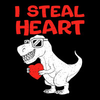 I Steal Hearts Shirt Dinosaur T Rex Valentines Day Camping Chair | Artistshot