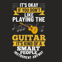 Guitar Lesson Guitarist Beginner Music Instrument  Ladies Fitted T-shirt | Artistshot