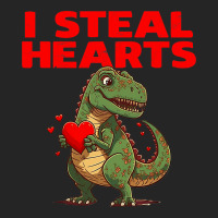 I Steal Hearts Trex Cute Valentines Day Boys Girls Unisex Hoodie | Artistshot