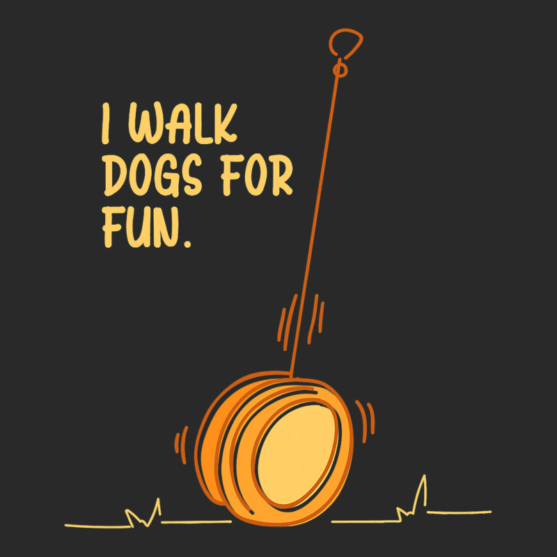 I Walk Dogs For Fun Circular Object Yoyo Toy Printed Hat | Artistshot