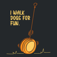 I Walk Dogs For Fun Circular Object Yoyo Toy Crewneck Sweatshirt | Artistshot