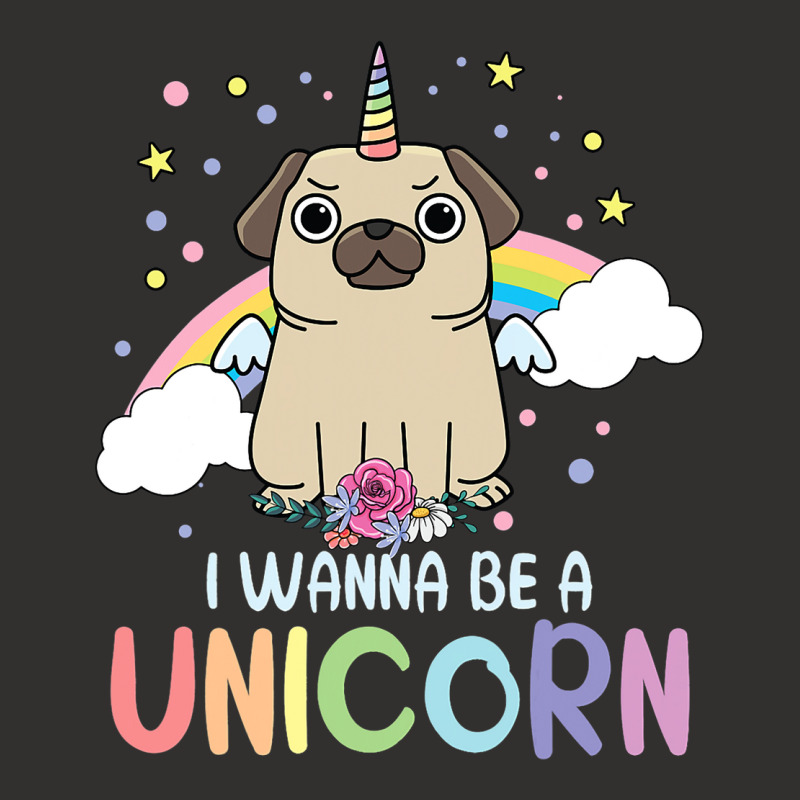 I Wanna Be A Unicorn Rainbow Puppy Magic Champion Hoodie | Artistshot