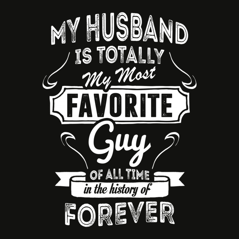 My Husband Is Totally My Most Favorite Guy Scorecard Crop Tee by tshiart | Artistshot