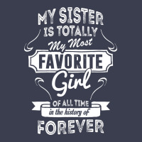 My Sister Is Totally My Most Favorite Girl Scorecard Crop Tee | Artistshot