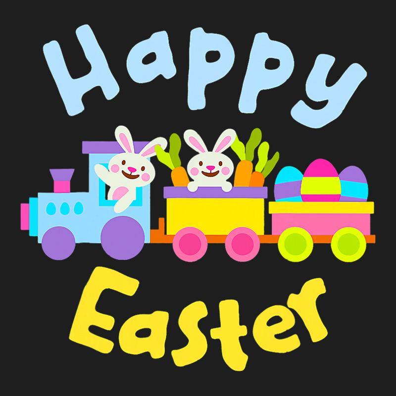 Happy Easter Train Bunny Chick Eggs Cute Boys Kids Classic T-shirt | Artistshot