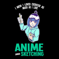 I Love Anime And Sketching Anime Anime And Sketchi Maternity Scoop Neck T-shirt | Artistshot