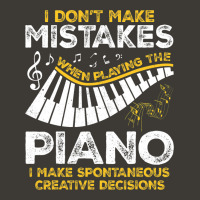 I Dont Make Mistakes Piano Pianist Music Lover Mus Bucket Hat | Artistshot