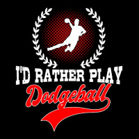 Id Rather Play Dodgeball Player Gift Dodgeball Men's 3/4 Sleeve Pajama Set | Artistshot