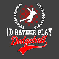 Id Rather Play Dodgeball Player Gift Dodgeball Vintage T-shirt | Artistshot