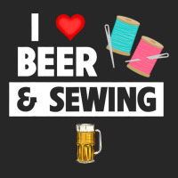 I Love Beer And Sewing Thread And Needle Knitting  Women's Pajamas Set | Artistshot