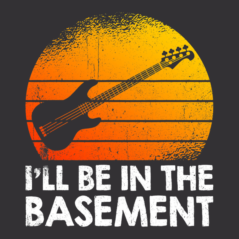 Ill Be In The Basement Bass Guitar Vintage Short | Artistshot