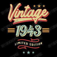 Vintage 1943 Limited Edition - 80th Birthday Youth Zipper Hoodie | Artistshot