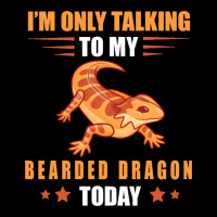 Im Only Talking Pet Bearded Dragon Lizard Tiny Din Adjustable Cap | Artistshot