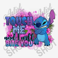 Touch Me And I Will Bite You Stitch Classic T-shirt | Artistshot