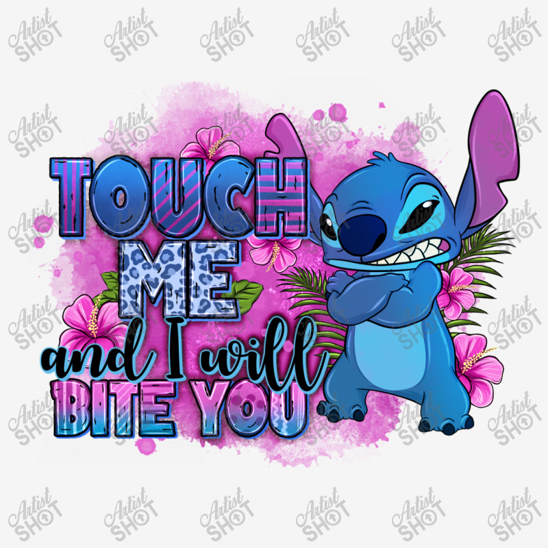 Touch Me And I Will Bite You Stitch Classic T-shirt by Zillion Design Studio | Artistshot