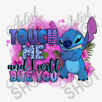 Touch Me And I Will Bite You Stitch Champion Hoodie | Artistshot