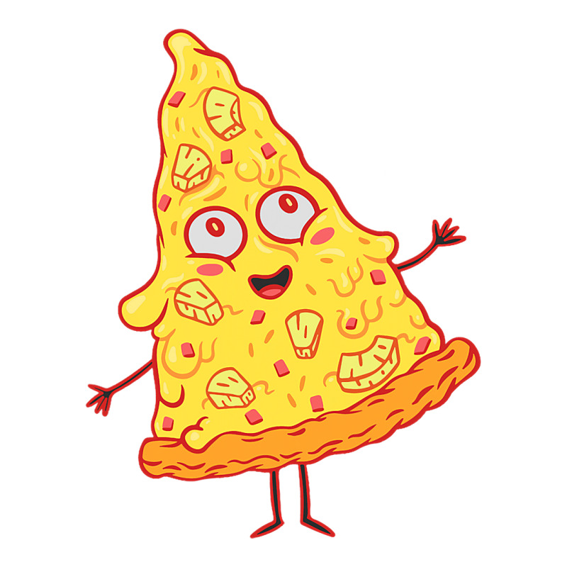 Hawaii Funny Food Pineapple Pizza Sticker | Artistshot