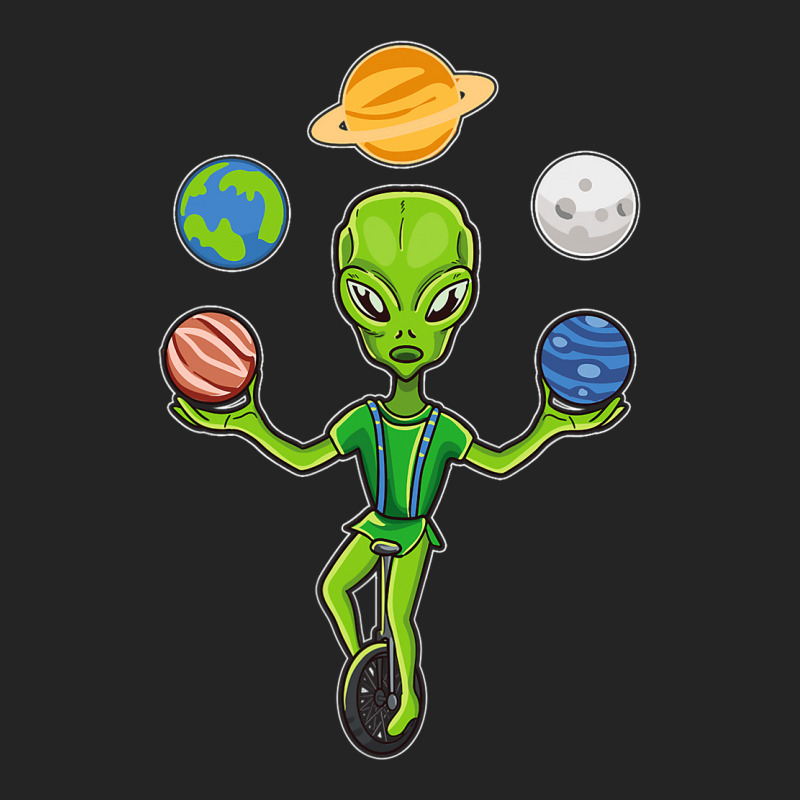 Alien Juggling Planets 3/4 Sleeve Shirt | Artistshot