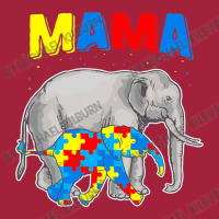 Mama Elephant Autism Awareness Basic T-shirt | Artistshot